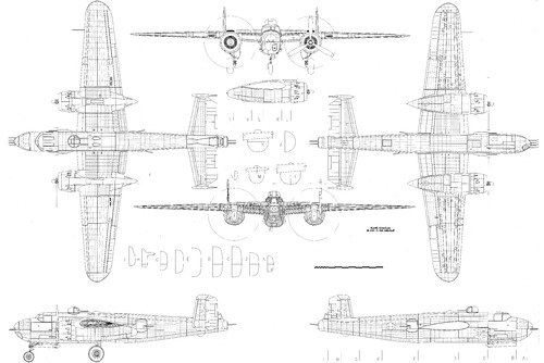 North American B-25C-5-NA Mitchell