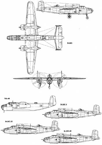 North American B-25C Mitchell