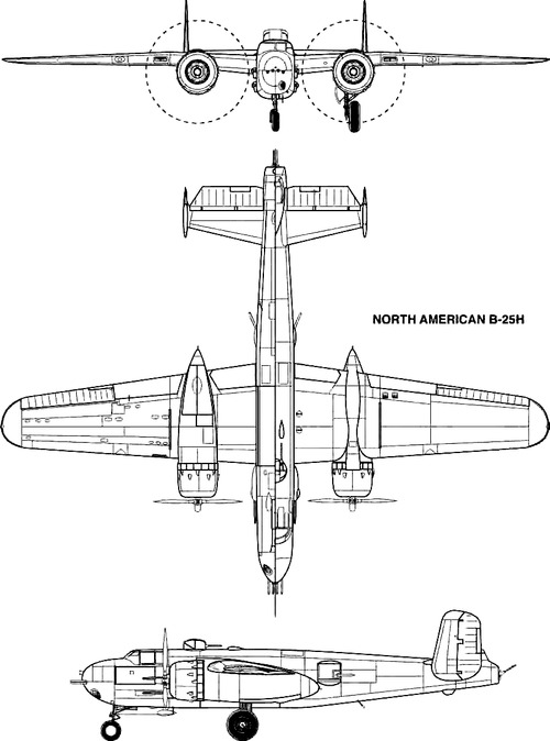 North American B-25H Mitchell