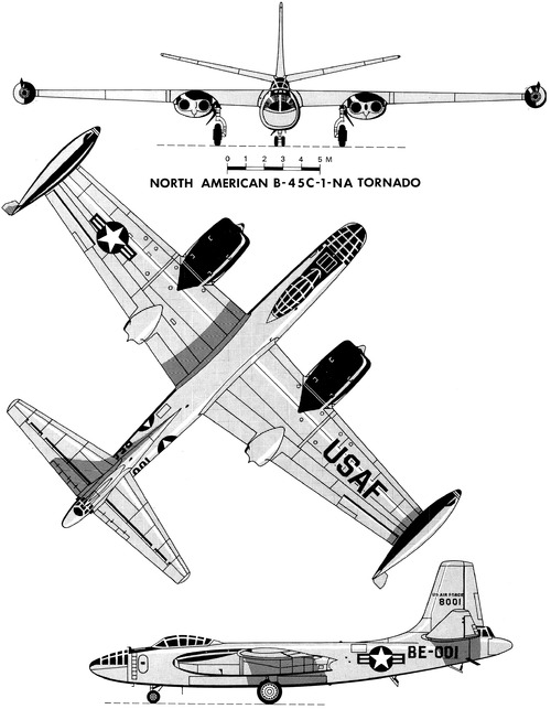 North American B-45C-1-NA Tornado