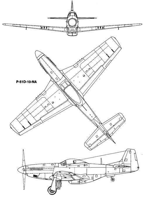 North American P-51D-10-NA Mustang