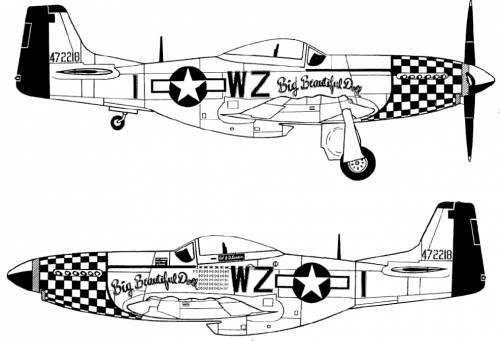 North American P-51K Mustang II