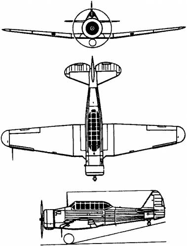 North American T-6 Texan / SNJ / Harvard (1935)