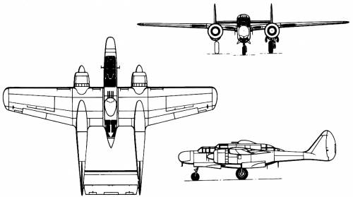 Northrop P-61A Black Widdow
