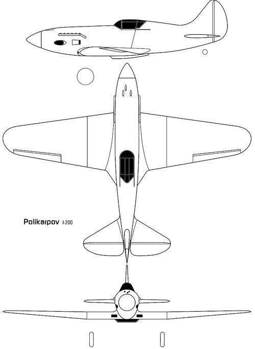 Polikarpov I-200 (MiG-1)