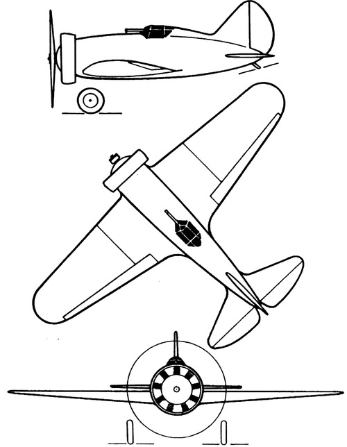 Polikarpov TsKB-12 (I-16) (1933)