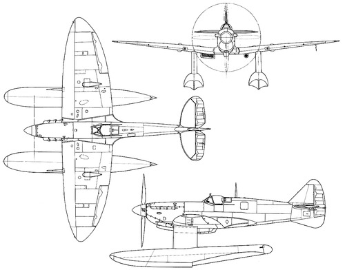Supermarine Spitfire Mk.V Hydroplane