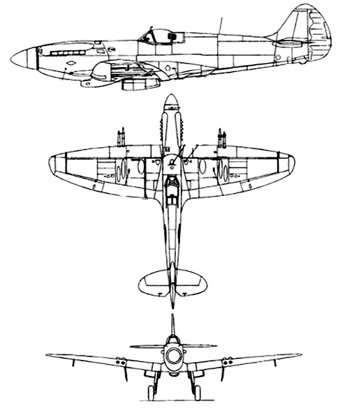 Supermarine Spitfire Mk.XXI