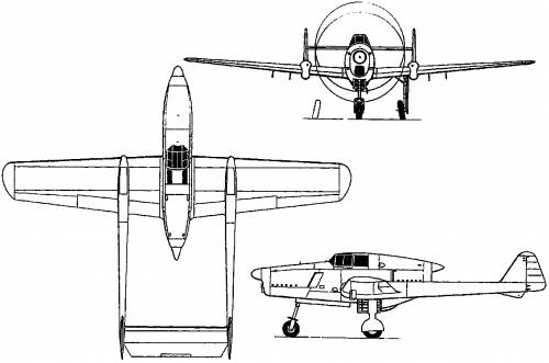 Fokker D.XXIII (Holland) (1939)