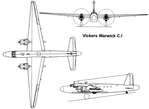 Vickers Warwick C Mk.I