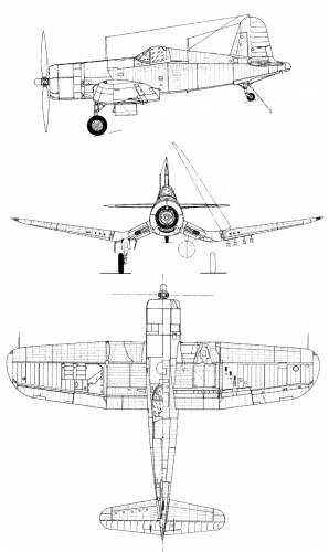 Chance-Vought F4U-4 Corsair