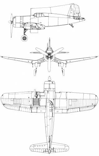 Chance-Vought XF4U-1 Corsair