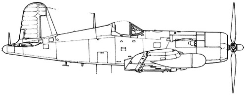 Vought F4U-5N Corsair