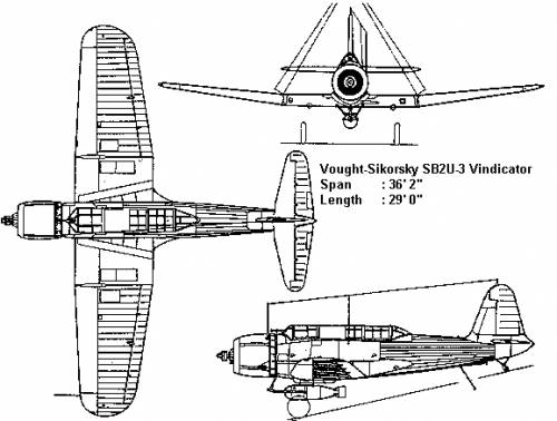 Vought SB2U-3 Vindicator