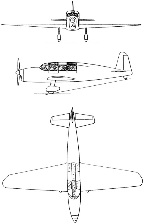 Caudron C.500 Simoun IV (1934)