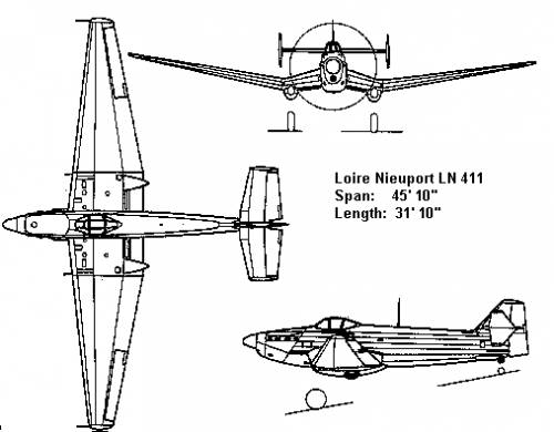Loire Nieuport LN 411
