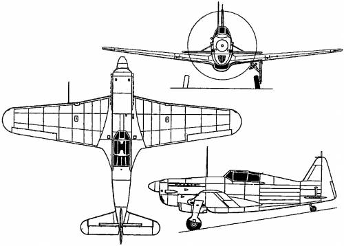 Morane-Saulnier M.S.412 (D-3801) (Switzerland) (1940)