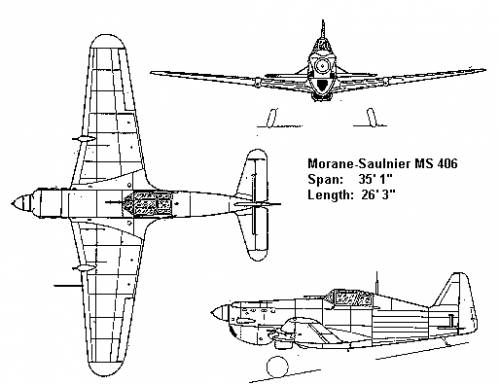 Morane Saulnier MS 406