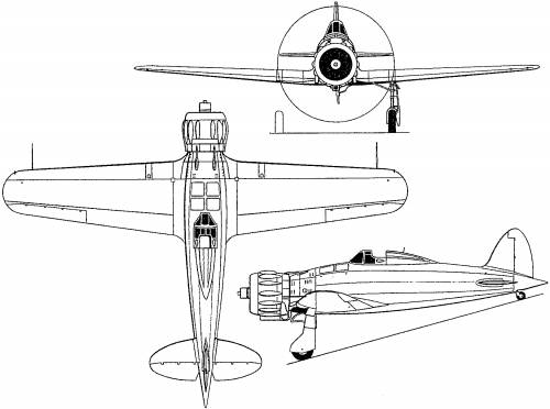 Macchi C.200 Saetta (Italy) (1937)