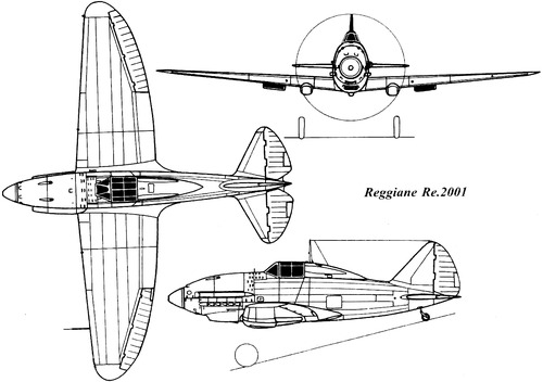 Reggiane Re.2001 Falco II