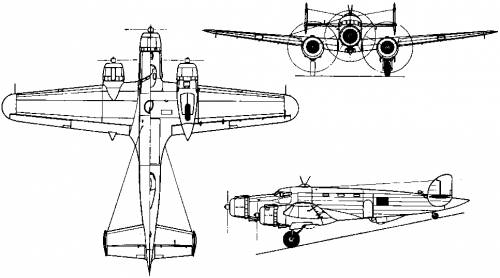 Savoia-Marchetti S.M.84 (Italy) (1940)