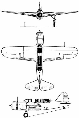 Brewster SB2A Buccaneer (USA) (1941)