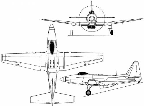 Fisher P-75 Eagle (USA) (1943)
