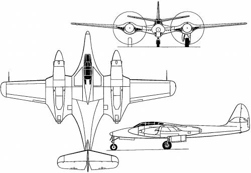McDonnell XP-67 (USA) (1941)