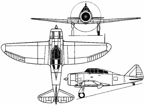 Seversky P-35 (USA) (1936)