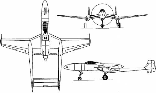 Vultee XP-54 Swoose Goose (USA) (1943)