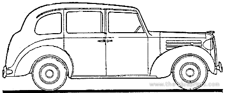 Austin FX3 Hire Car (1948)