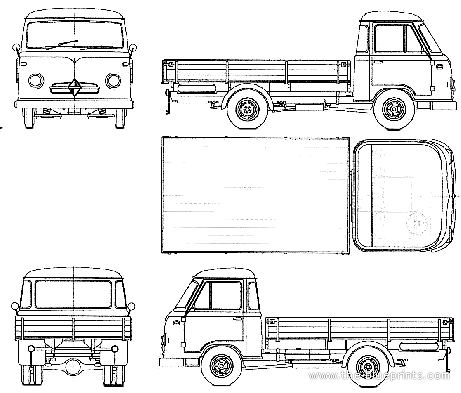 Borgward B611 Pick-up (1960)