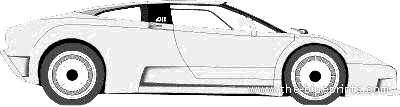 Bugatti EB110 (1991)