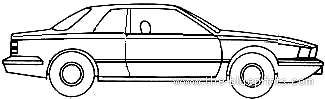 Buick Century Coupe (1989)