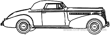Buick Century Model 66C Convertible Coupe (1937)