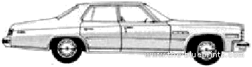 Buick LeSabre 4-Door Sedan (1975)