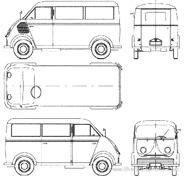 DKW 3-6 Microbus (1955)