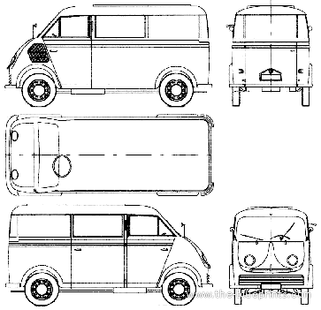 DKW 3-6 Microbus Luxus (1955)