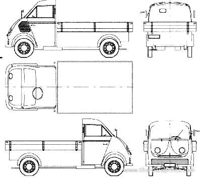 DKW 3-6 Pick-up (1955)