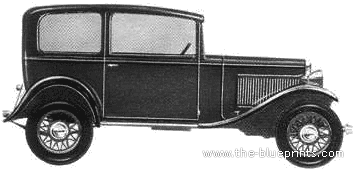 Fiat 508 Ballila 2-Door Berlina (1932)