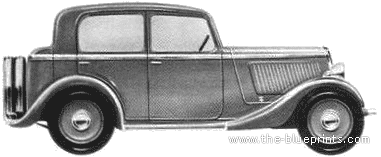 Fiat 508 Ballila 4-Door Berlina (1935)