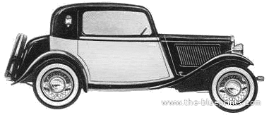 Fiat 508 Ballila Fixed Head Coupe (1932)