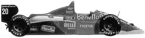 Benetton Ford B187 F1 (1987)