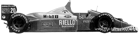 Benetton Ford B188 F1 (1988)