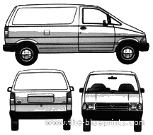 Ford Aerostar Van (1986)