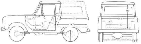 Ford bronco ii blueprint