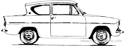 Ford Anglia 105E (1960)