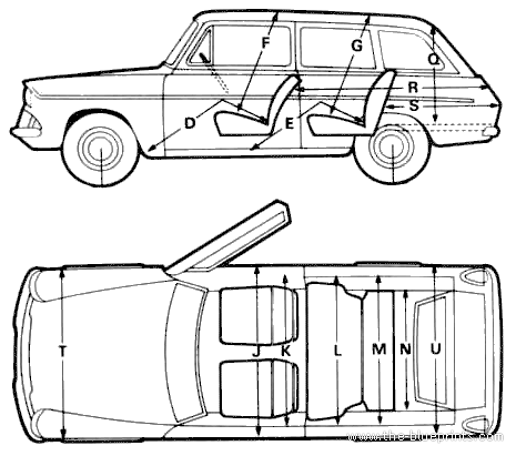 Ford Anglia 105E Estate (1967)