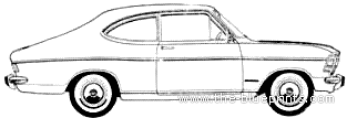 Opel Kadett B Coupe