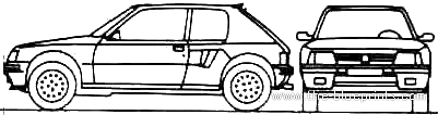 Peugeot 205 T16 (1985)